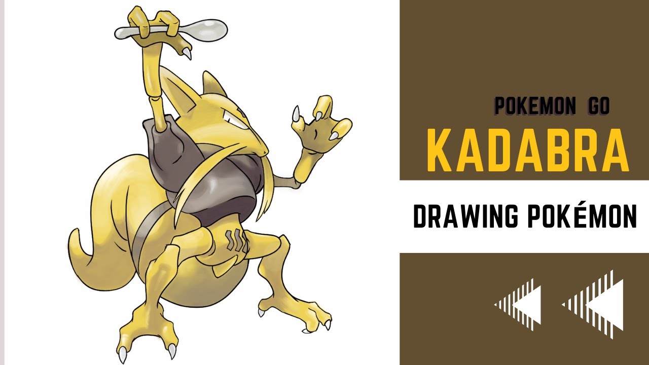 POKEMON Go | Catching | KADABRA | For the First Time | Drawing it  #pokémon #pokemongo #art