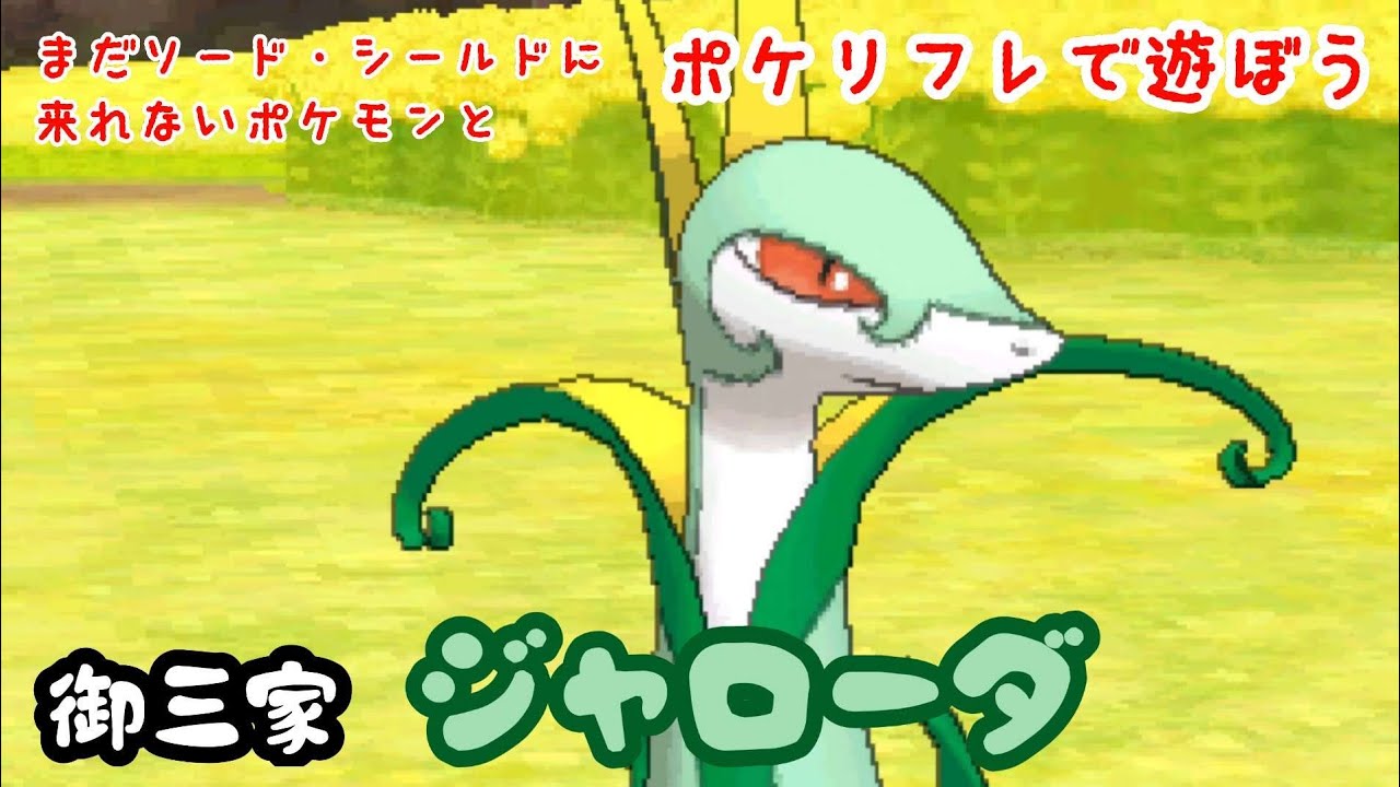 【ポケリフレ】497 ジャローダとポケリフレで遊ぼう♪ ジャローダ