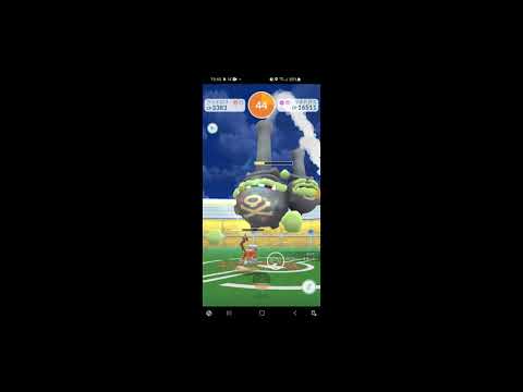[ポケモンGO]ガラルマタドガスレイドソロ攻略(フライングスタート？あり)