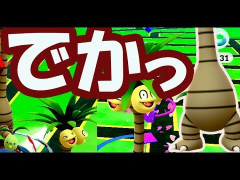【ポケモンGO】アローラナッシー登場！技はコレだった！そして遂に本作と連動へ！
