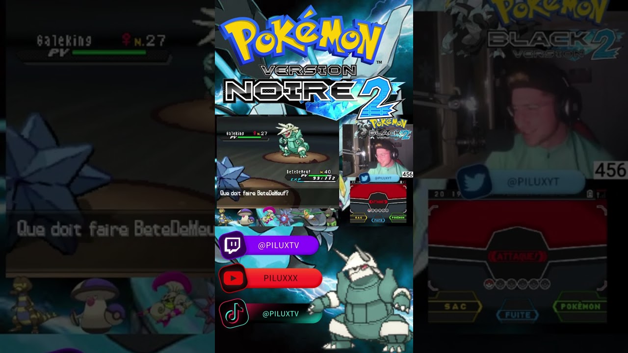 GALEKING SHINY !!! #shinypokemon #challenge #shiny #pokemon #shorts #shortpokemon #pilux