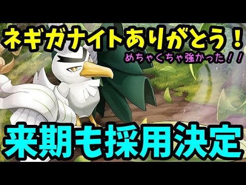 【ＧＯバトルリーグ】来シーズンも採用決定！ありがとうネギガナイト！お前めちゃくちゃ強かったよ！【ポケモンＧＯ】
