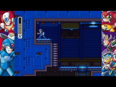 【8ボスの前に】ロックマンX2 ライフアップ取得 アリゲイツステージ