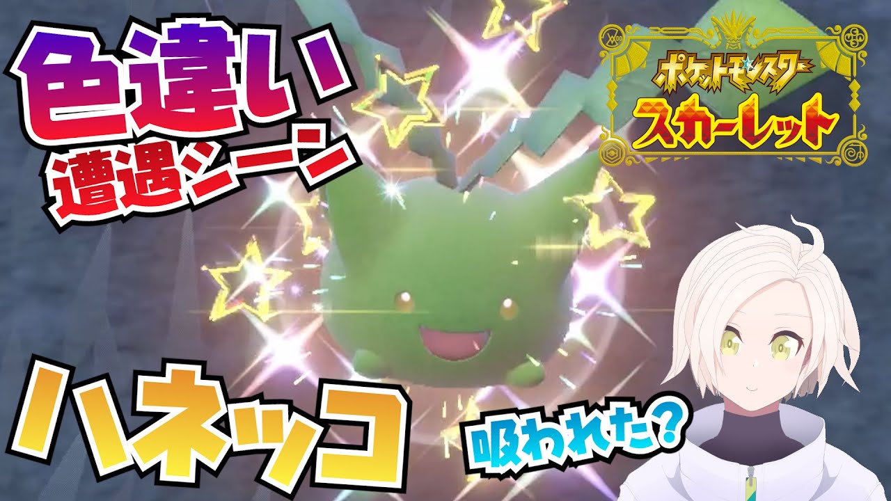 【ポケモンSV】色違い遭遇シーン #6 ハネッコ【色違い】 #shorts