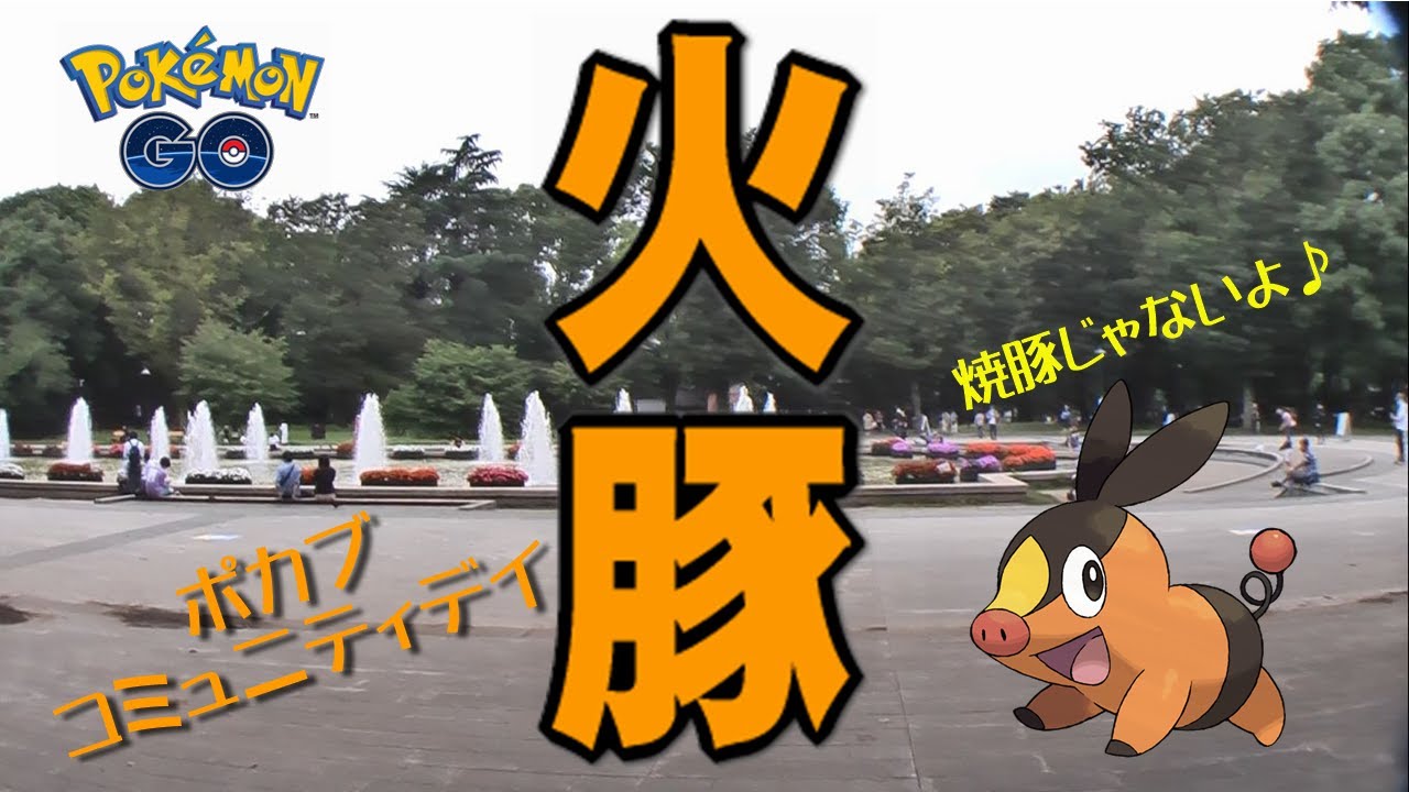 【ポケモンGO】ポカブ・コミュニティデイ♪