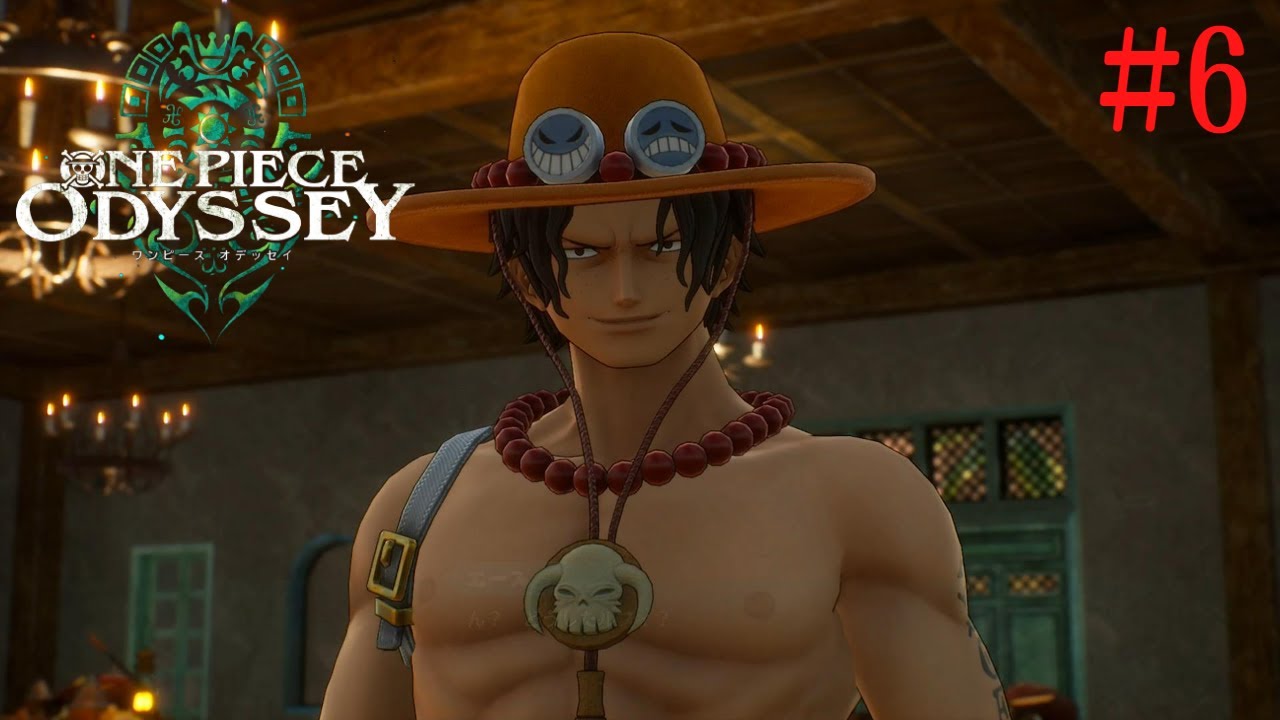 火拳のエース  クエストクンフージュゴンと戦え【ONE PIECE ODYSSEY】#6 PS4   実況プレイ (ネタバレ注意）