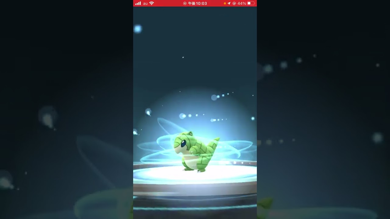色違いサンドをサンドパンに進化！ #ポケモンgo #色違い