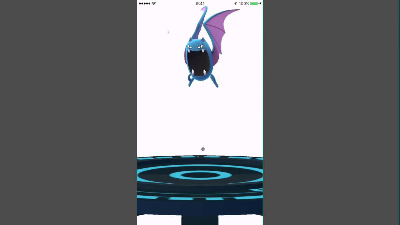 ポケモンGO !進化映像「ズバット→ゴルバット」高画質