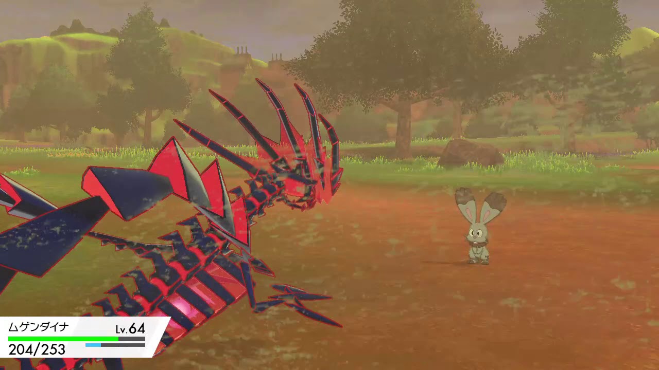 ポケットモンスターソード　ホルビーも砂嵐で自滅