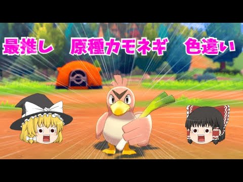 【ゆっくり実況】最推しであるカモネギを色厳選してみた【ポケモン剣盾】