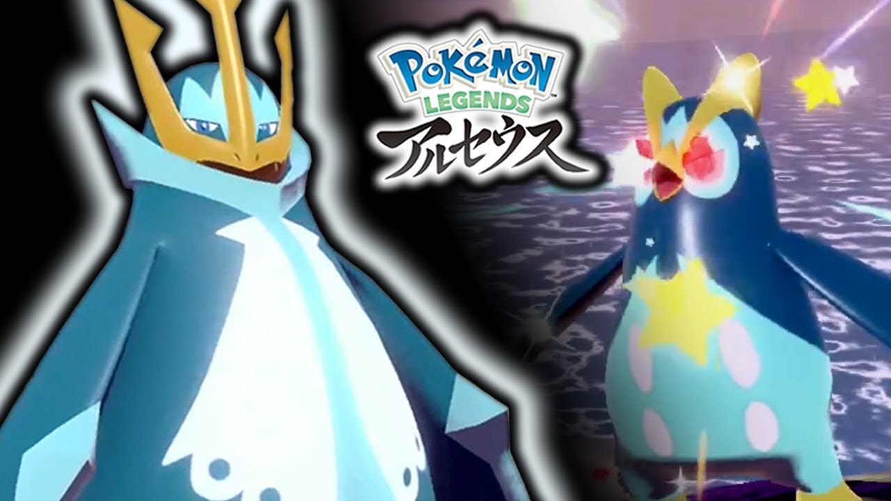 【色違いオヤブン】エンペルトと奇跡の出会い【大大大発生 / ポケモンレジェンズアルセウス Pokémon LEGENDS アルセウス】