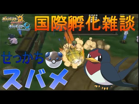 【ポケモンUSUM】初見さん歓迎！ヘビボせっかちスバメ色厳選【色孵化雑談】*ひかおまあり