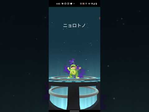 【ポケモンGO】しゃどうニョロモをダブル進化してリトレーンしただけの動画（ニョロトノ編）