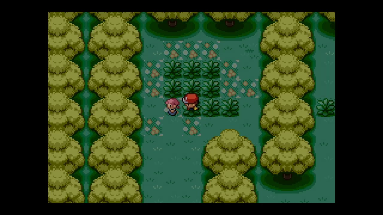 ポケモンファイアレッド　VS木の実の森のスリーパー