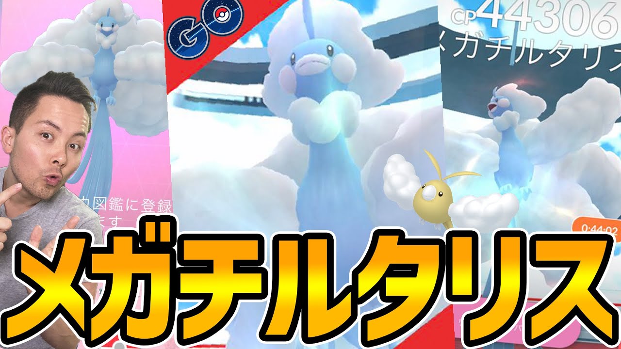メガチルタリス！メガエナジー！メガレイド！全身全霊！全力Zパワー！！！【ポケモンＧＯ】