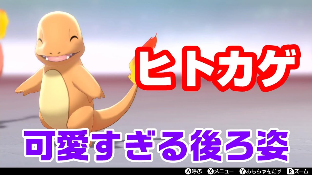 【ポケモンキャンプ実況】ヒトカゲ愛すべき後ろ姿（＋リザード、リザードン）