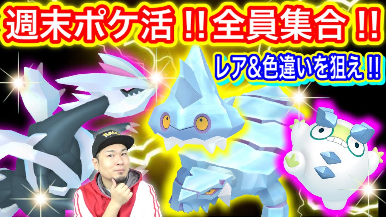 キュレム！Gダルマッカ！カチコール！欲しいレアと色違いを狙う配信【ポケモンGO】