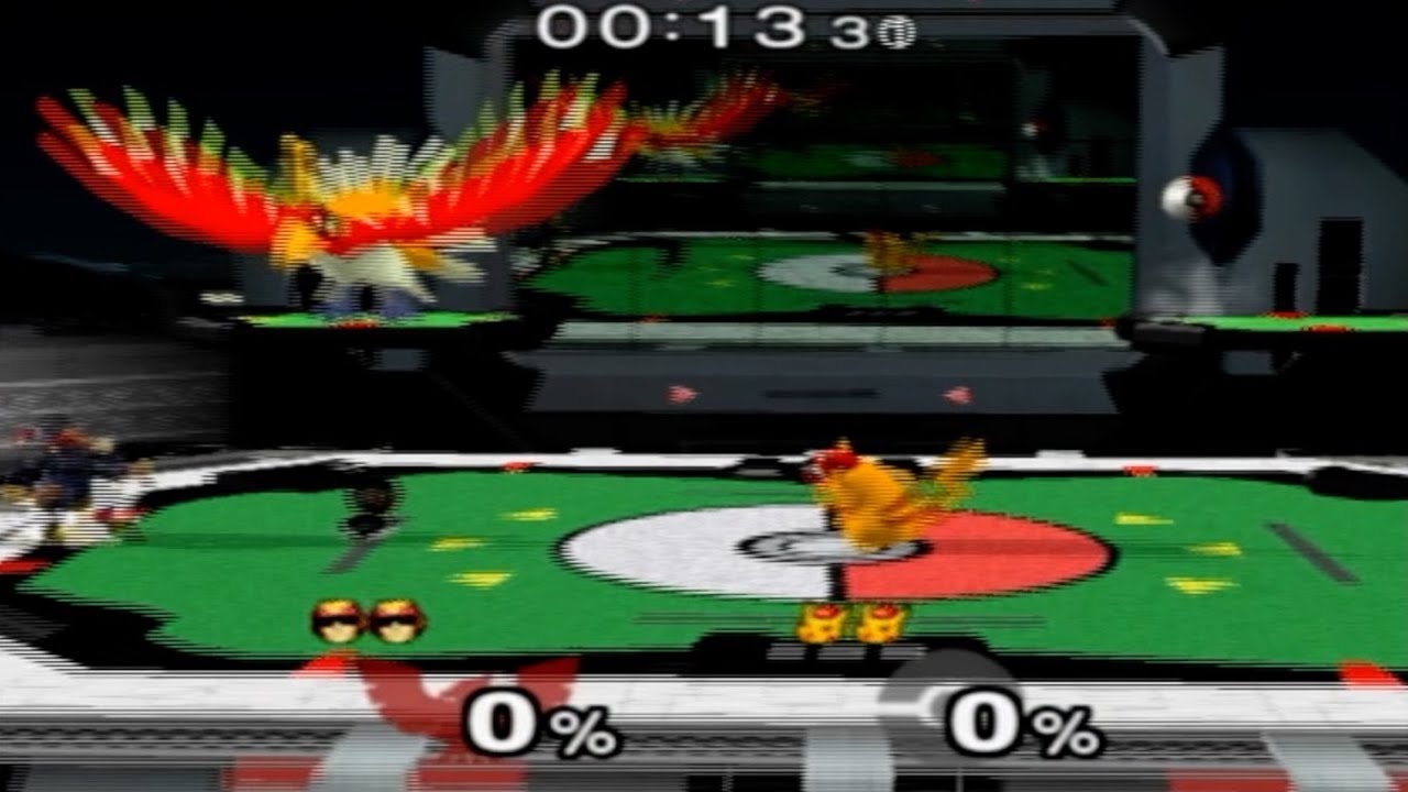 ゲームキューブのスマブラにはホウオウが出るらしい