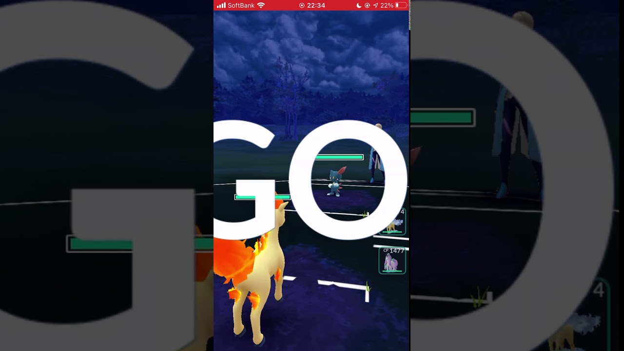 【ポケモンGO】 No.077 ポニータ ひのこ&だいもんじ（14秒）/Pokémon GO No.077 Ponyta Hinoko & Daimonji（14s）