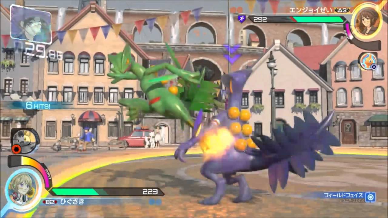 【ポッ拳】ジュカインのランクマッチ（B2帯）#2【字幕解説】