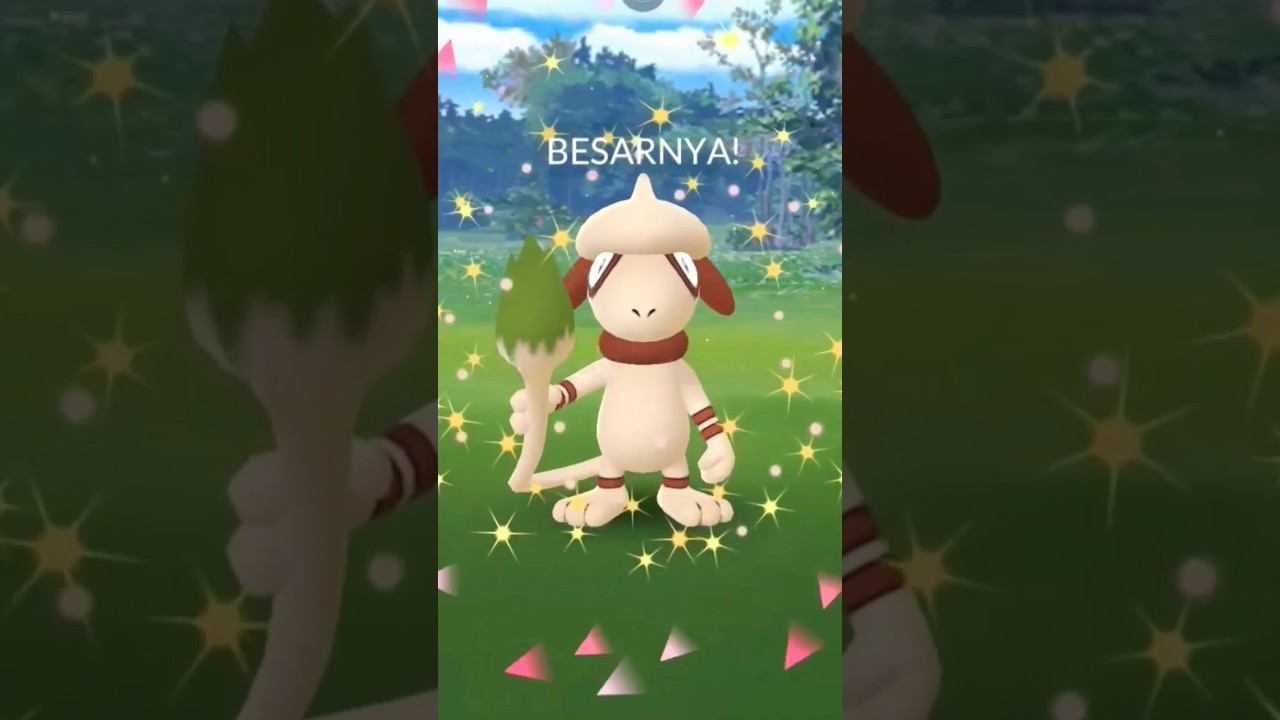 NEW UPDATE! XXL SIZE FOR SMEARGLE! RELEASE IN WILD. LOVE ANIMATION  #pokemongo #pokemon #SAKURA