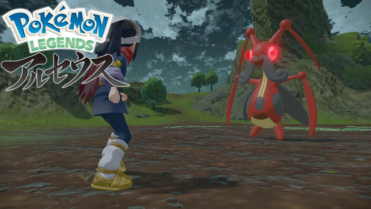 #7【女性実況】相棒のマグマラシと初めてのオヤブン戦！【ポケモン レジェンズ アルセウス】