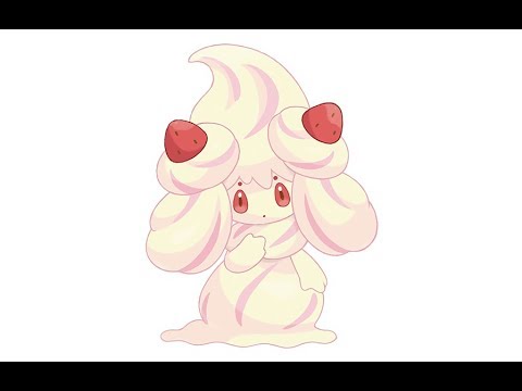 マホイップちゃんがあなたに抱き着きに来てくれる動画　～If Alcremie hugs you and kisses you?～