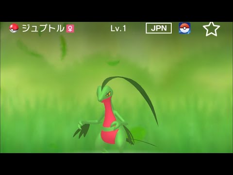 【正規】レベル1ジュプトルが爆誕した。【ポケモンHOME】
