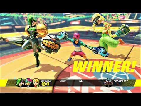 【新キャラ : ドクターコイルでパーティマッチ！ 完全ノーカット】 アームズ ARMS 　"DR. COYLE" Party Match Uncut gameplay