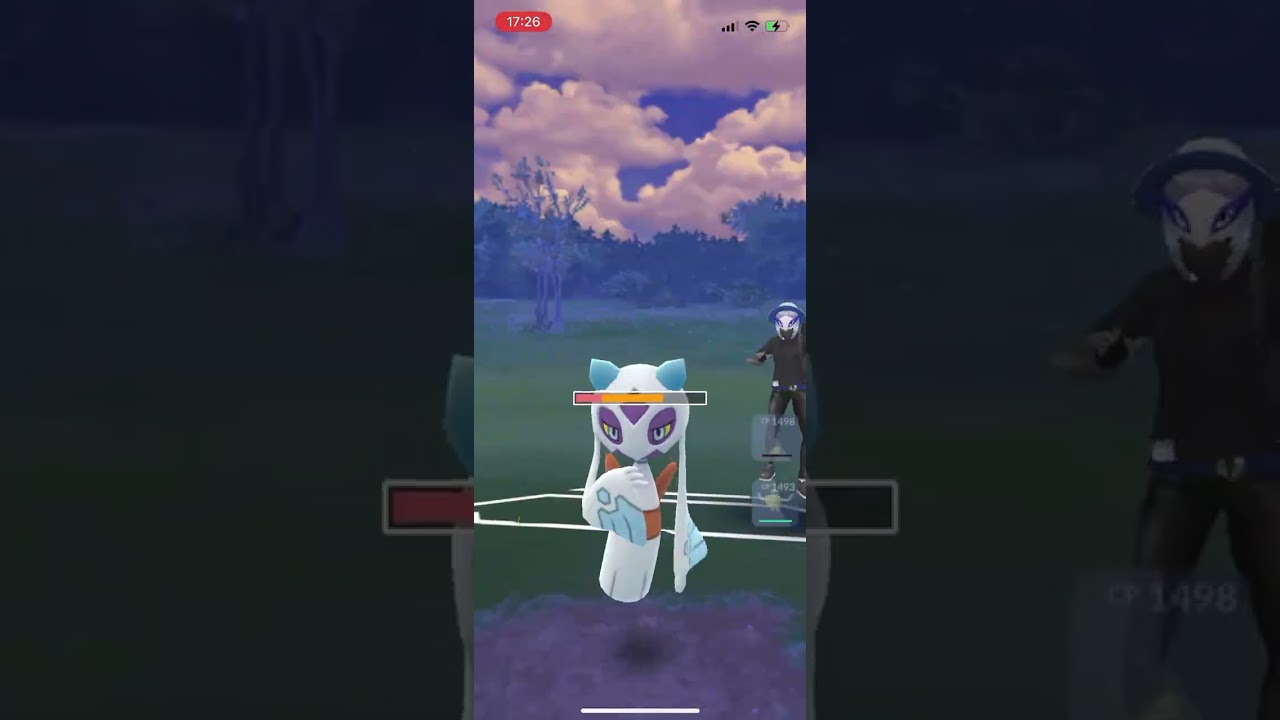 デンチュラは小柄でもビリリと苛い【ポケモンGO　GO BATTLE LEAGUE】（スーパーリーグ）#shorts