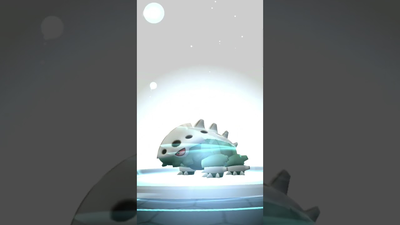 Stollunior Shiny Entwicklung zu Stolloss Shiny in Pokémon Go