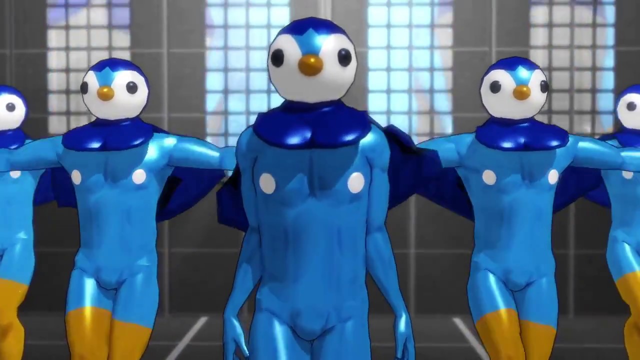 【MMD】バブリーなポッチャマでダンシング・ヒーロー 【1080p】