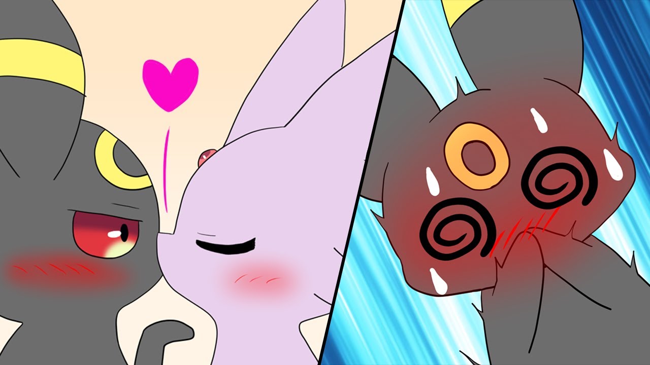 【ポケモンアニメ】突然エーフィにキスされて舞い上がるブラッキーとその結末【エフィブラ】