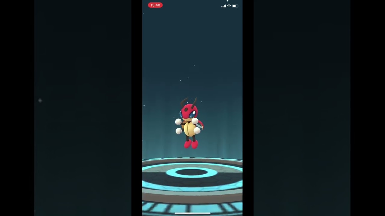 ポケモンGOでレディバからレディアンに進化！