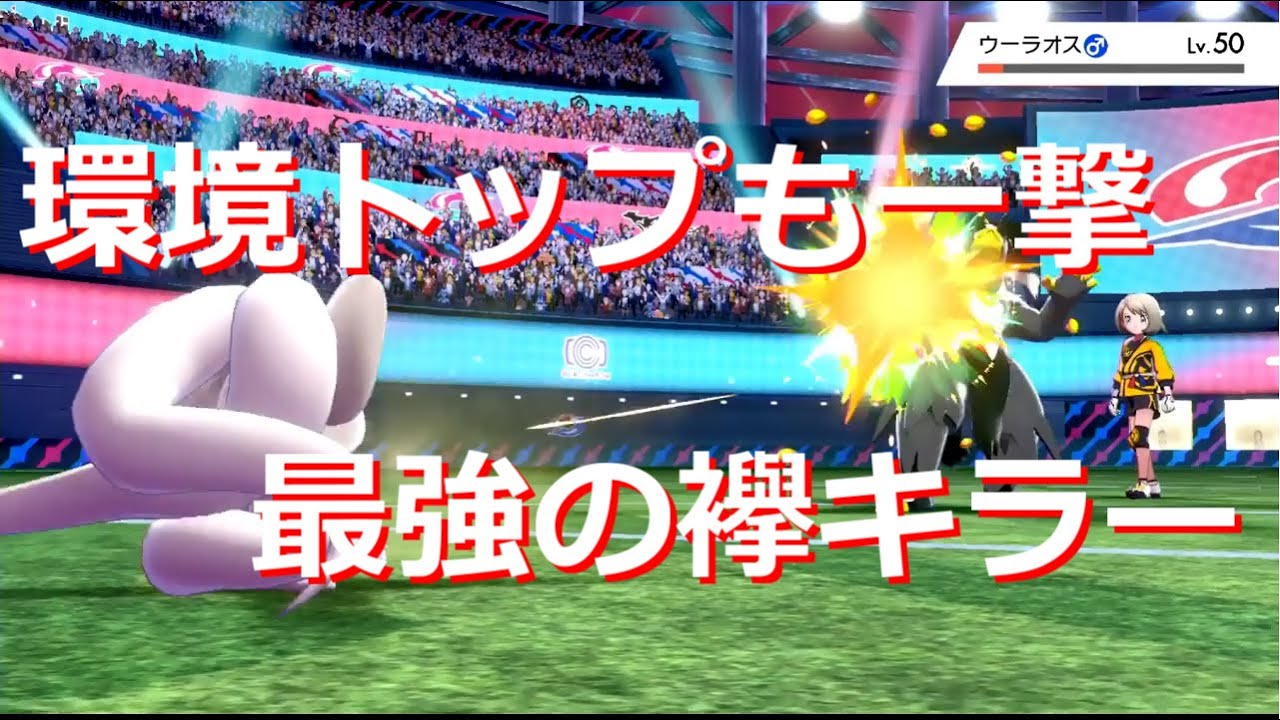 環境の襷ポケモンを一撃で葬り去るチラチーノが今めちゃめちゃ熱い！【ポケモン剣盾】