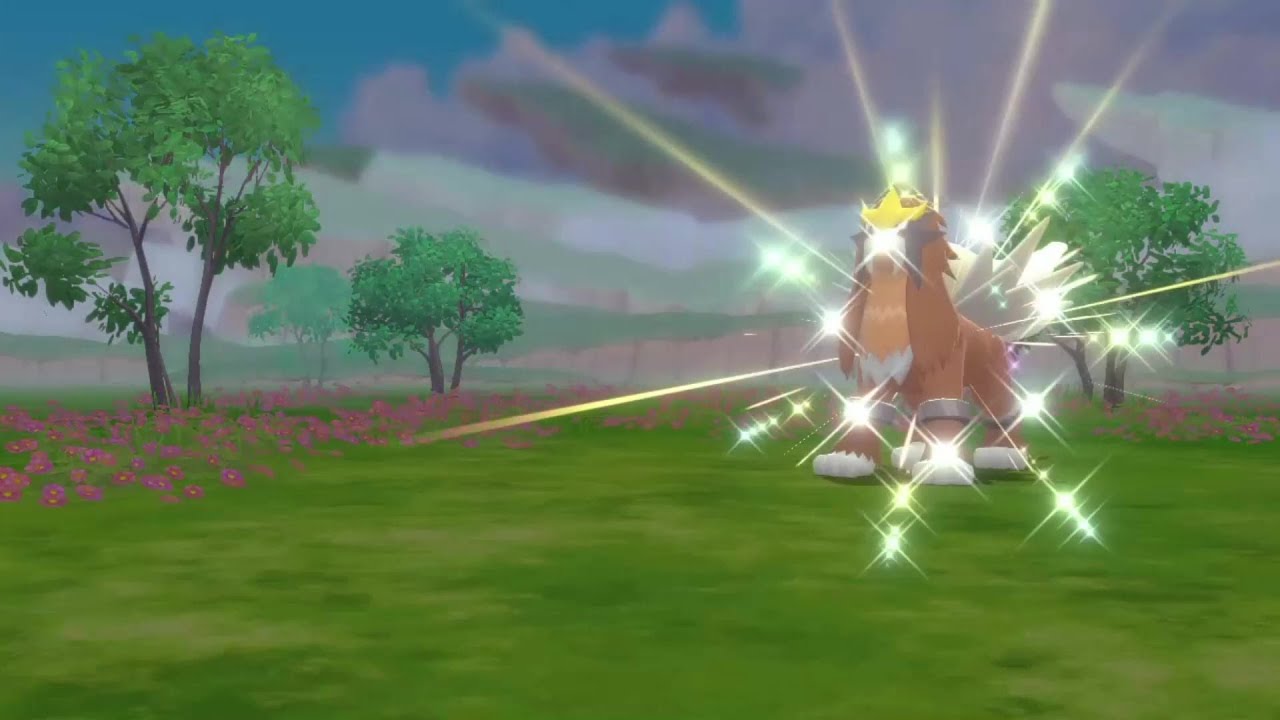 【ポケモンBDSP】色違いエンテイ