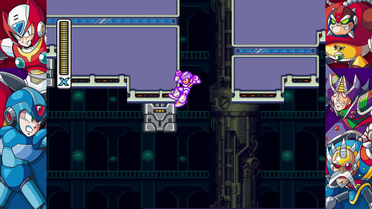 【ワニ(アリゲイツ)撃破後に】ロックマンX2 ライフアップ取得 ヒャクレッガー