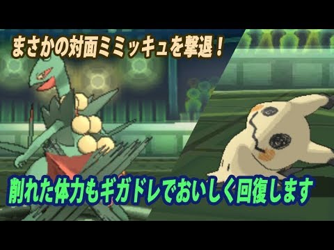 メガジュカインを使いポケモン対戦