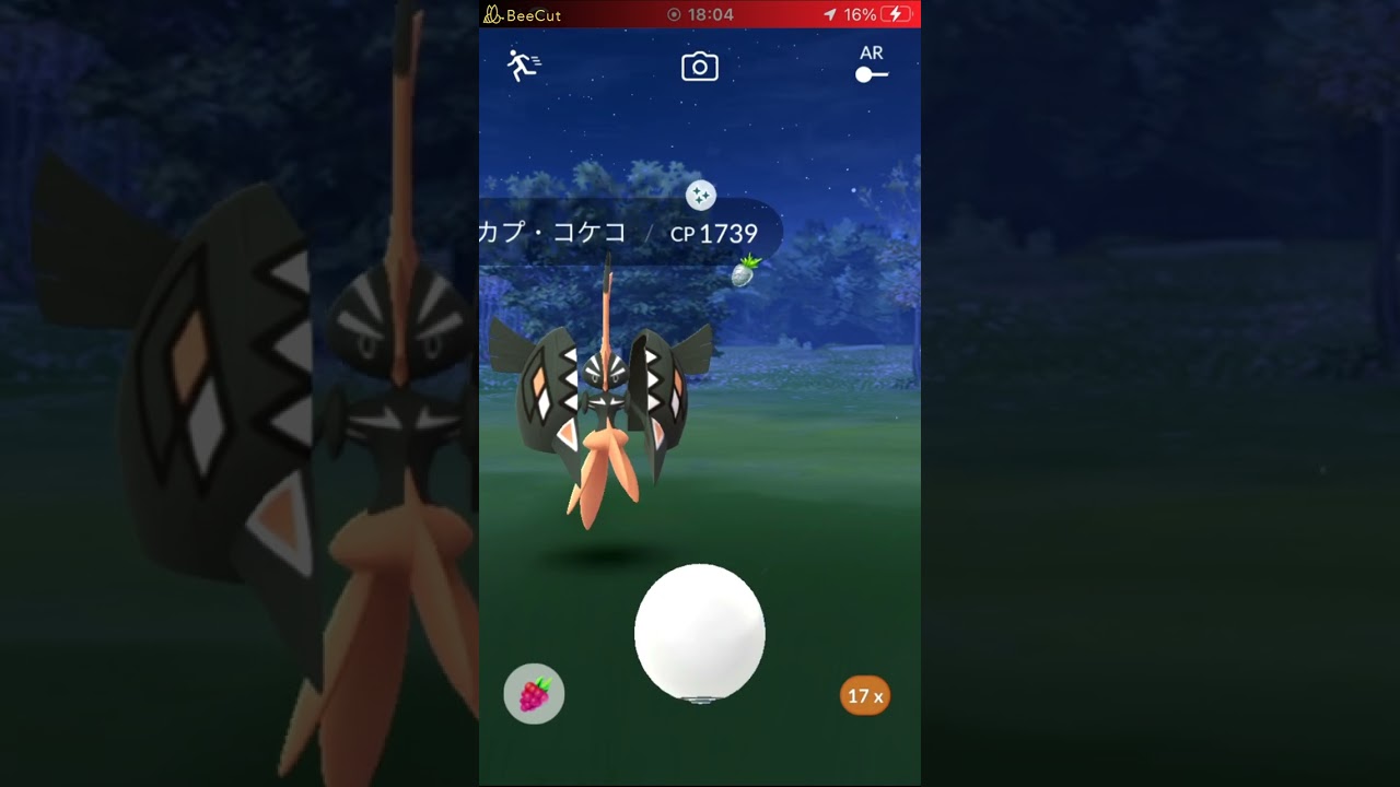 カプ・コケコ色違い①【ポケモンGO】