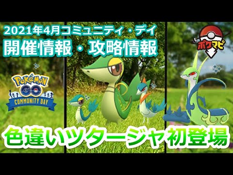 【ポケモンGO】ツタージャのコミュニティ・デイ開催！ジャローダの特別なわざは「ハードプラント」
