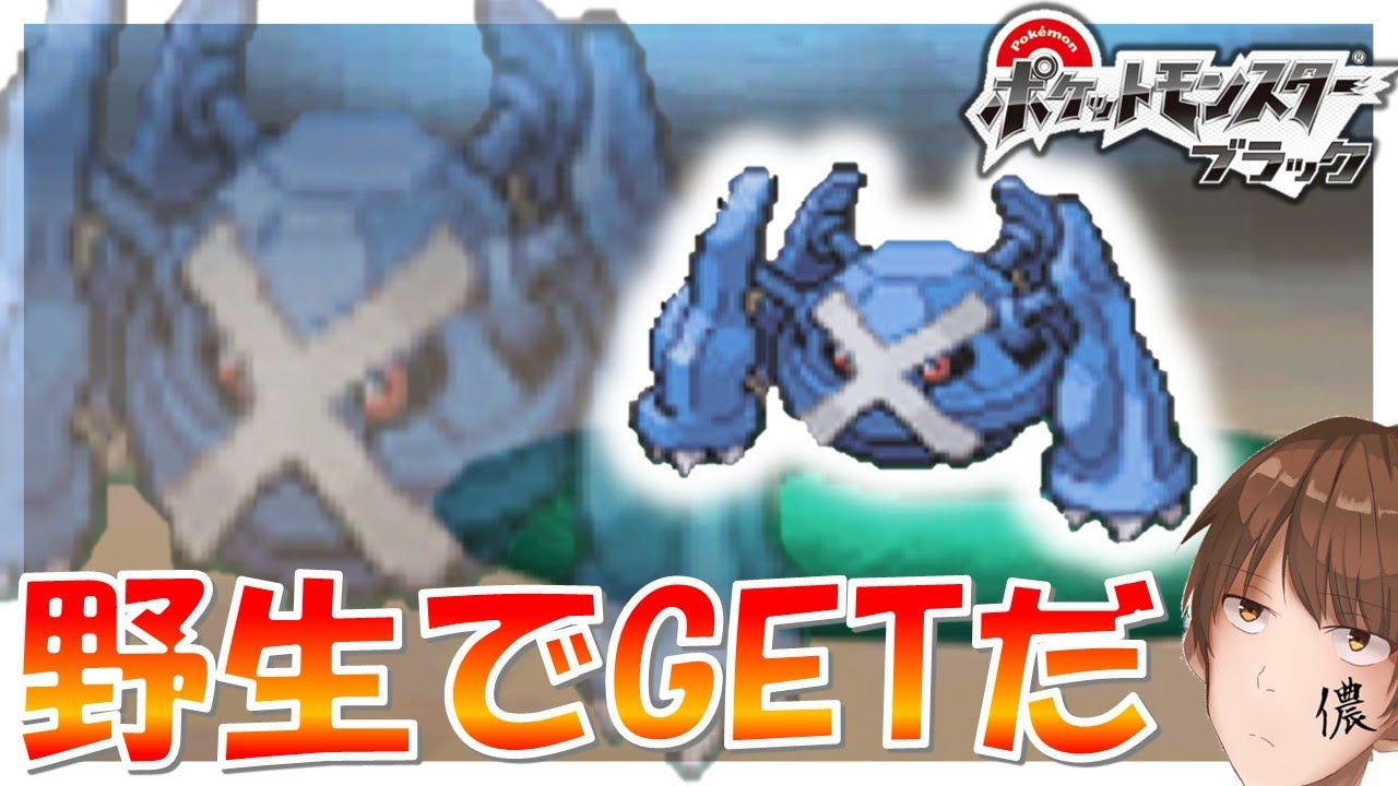 【ポケモンBW】野生のメタグロスをどうしても捕まえたい男‐PART24‐『ポケットモンスターブラック』【実況】＃ポケモンBW