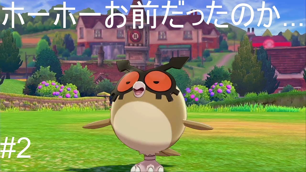 ホーホーお前だったのか…【社畜がやるＤＰ以来のポケモン剣】#２