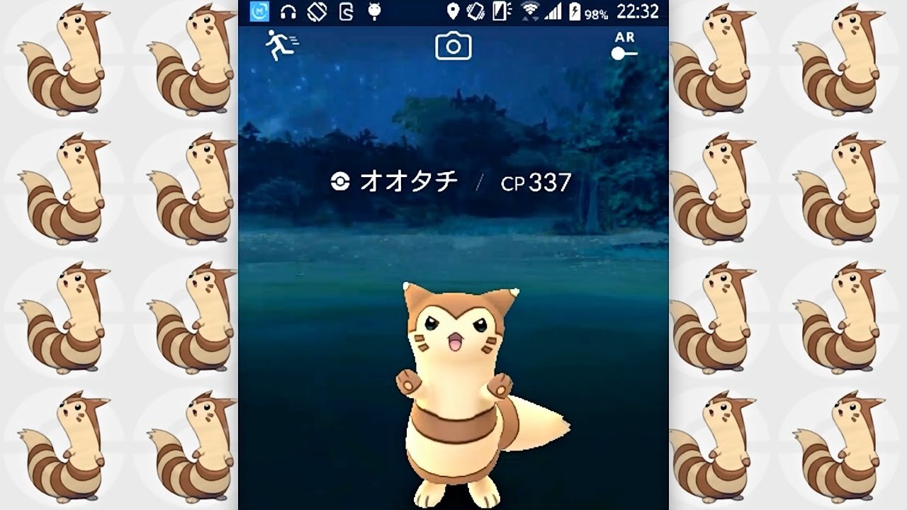 【ポケモンGO】オオタチを眺めるだけ ( Watching Furret )【Pokemon GO】