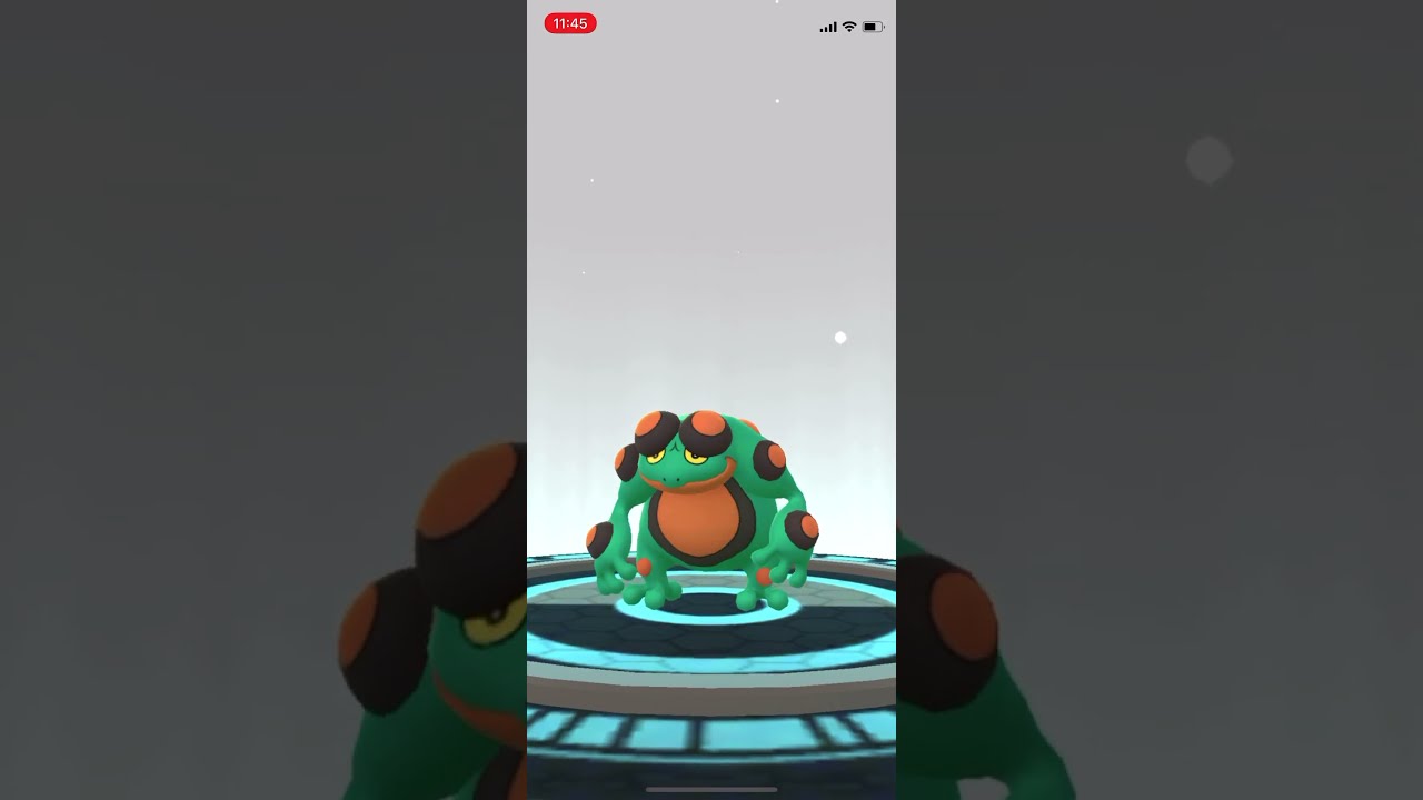 ポケモンGO 色違いオタマロ出現！色違いガマゲロゲまで進化！