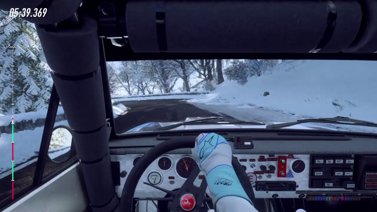 コドラを英国人にしてみた　フィアット131アバルトラリー in チュリニ峠　DiRT Rally 2.0