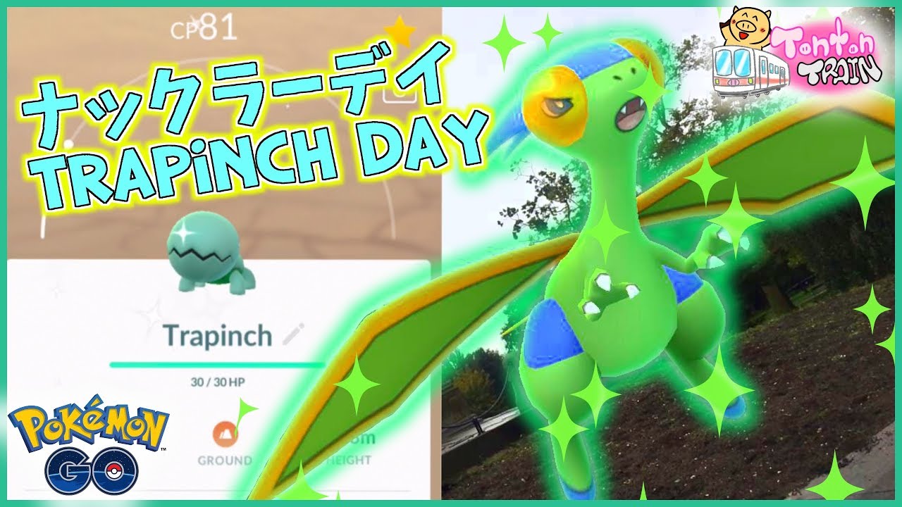 【オランダでポケモンGO】ナックラーデイ！色違い大量ゲット？【トントントレイン】