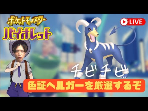 【ポケモンSV】12時まで色証ヘルガー狙う、そのあとマルチでエリアゼロいくやも