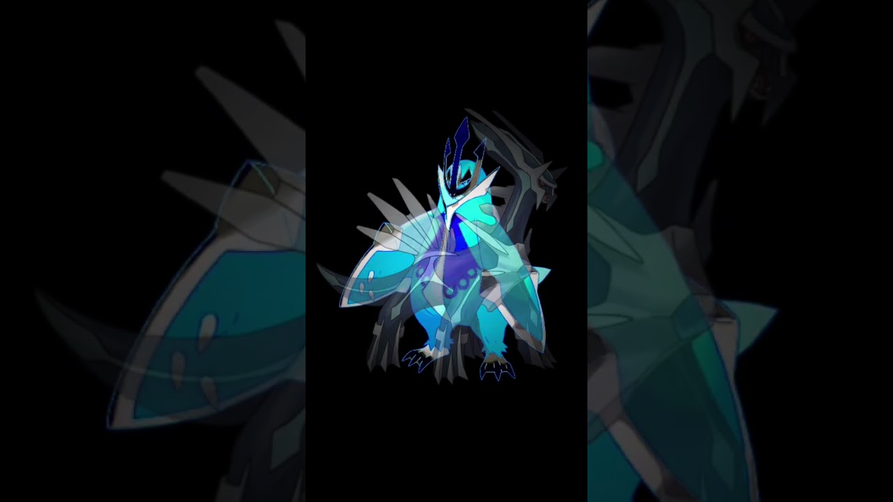 ディアルガを纏うエンペルト【纏うシリーズ⑤】 #pokemon #ポケモン #合体 #イラスト #お絵描き #ポケモンsv #ファンアート