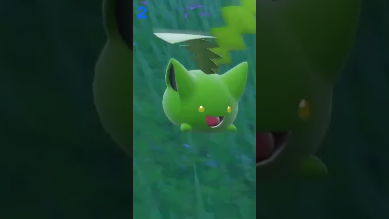 Pokémon Scarlet and violet catching shiny ￼ Hoppip #shinypokemon #shorts