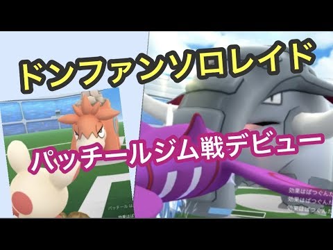 ドンファンソロレイド！【ポケモンGO】